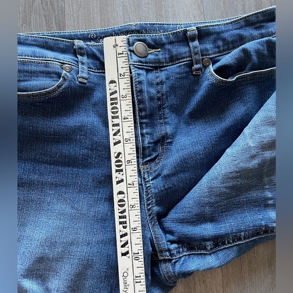 Christopher & Banks Classic Fit Denim Blue Straight Leg Jeans Women's Size 4 - Picture 10 of 10